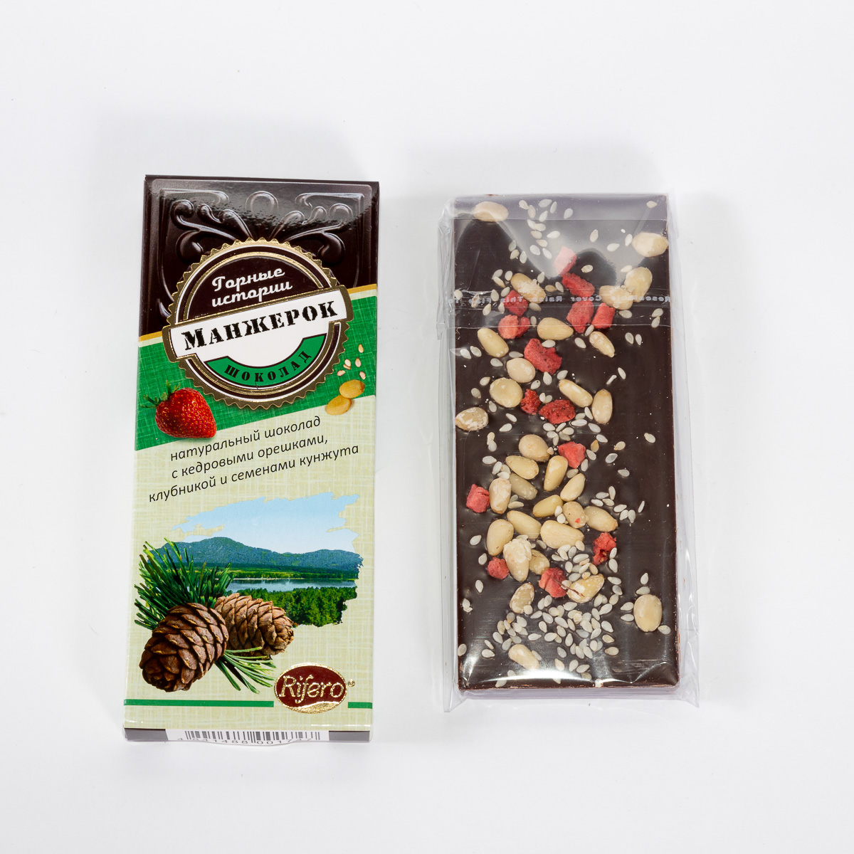 Шоколадная плитка «Манжерок» 55г